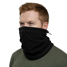 детальное фото Баф Strike с утяжкой, укороченный, флис 190, черный интернет-магазин "Планета страйкбола"