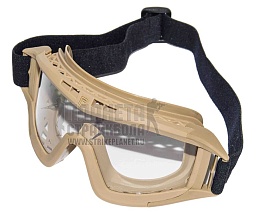 детальное фото Очки G&G Goggle прозрачная линза tan (g-07-168-2) интернет-магазин "Планета страйкбола"