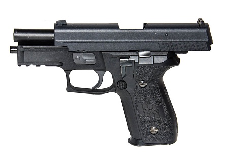 WE Пистолет Sig Sauer P229 Rail, Greengas (WE-F005A-BK-F229 R)