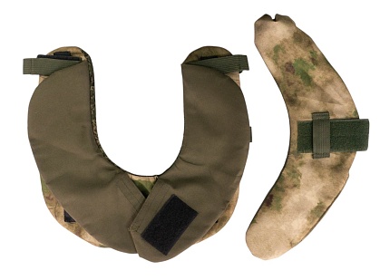 Защита шеи противоосколочная Medical Combat БР2 арамид, A-TACS Camo (Б/У)