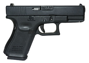 Пистолет WE Glock 19 Gen. 5, сменные накладки (we-g003vb-bk)