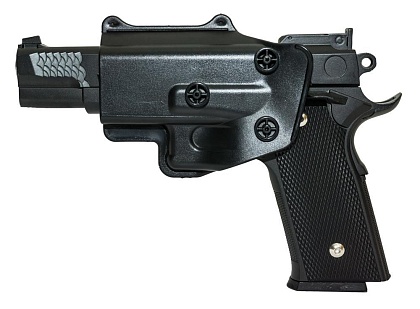 Galaxy Пистолет Smith & Wesson 945 с кобурой, спринг (g20+)
