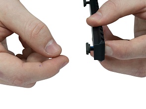 Планка picatinny Strike 135 мм универсальная, 3D печать пластик