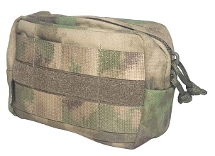 детальное фото Подсумок Strike утилитарный горизонтальный малый, A-TACS Camo прайм интернет-магазин "Планета страйкбола"