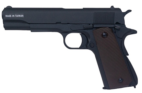 фото детально kjw пистолет colt m1911 a1, greengas (1911.gas) интернет-магазин "Планета страйкбола"