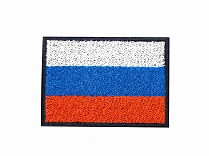 детальное фото Нашивка Strike "Флаг России" 70х50мм, вышивка интернет-магазин "Планета страйкбола"