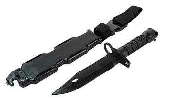 Нож тренировочный Cyma, пластик, черный (hy015b)