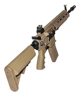 G&G Автомат HK416 Long EBB, tan (tgr-418-lng-dbb-ncm)