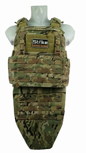 Защита паха / напашник Strike, мультикам кордура, mod2