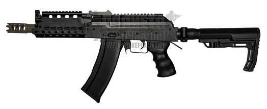 фото детально cyma автомат акс-74у, тактический обвес (cm076d) интернет-магазин "Планета страйкбола"