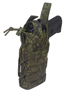 детальное фото Кобура для пистолета c ЛЦУ/фонарем Strike левая, цифра интернет-магазин "Планета страйкбола"