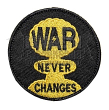 детальное фото Нашивка Zlo "War never changes" интернет-магазин "Планета страйкбола"