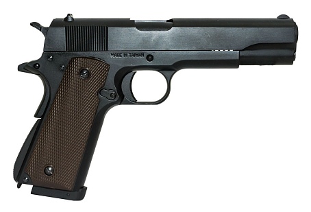 Пистолет KJW COLT M1911A1 GBB, CO2, черный (1911.CO2II)