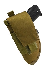 детальное фото Кобура для пистолета Strike универсальная левая, койот кордура интернет-магазин "Планета страйкбола"