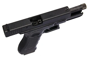 KJW Пистолет Glock 17, CO2, резьба под глушитель (kp-17-tbc.co2-bk)