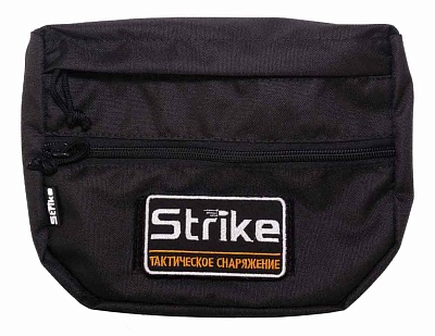 Подсумок Strike утилитарный напашный, черный, mod1