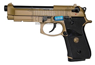 фото детально we beretta m92f, co2, рельса, tan (cp321(tan) интернет-магазин "Планета страйкбола"