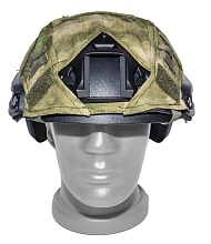 детальное фото Чехол на шлем FAST MH и PJ-типа Kingrin A-TACS FG Camo (co-04-fg) интернет-магазин "Планета страйкбола"