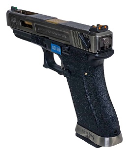 Пистолет WE G35 T3 – SV Slide / GD Barrel / BK Frame (we-g009wet-3)