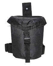 детальное фото Сумка под противогаз Азимут Хобот поясная черная интернет-магазин "Планета страйкбола"