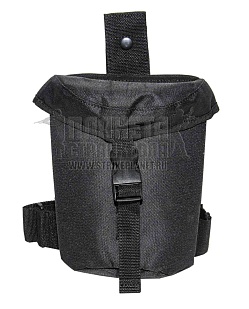 детальное фото Сумка под противогаз Азимут Хобот поясная черная интернет-магазин "Планета страйкбола"