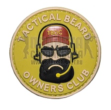 детальное фото Нашивка Zlo "Tactical beard" пвх интернет-магазин "Планета страйкбола"