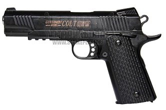 фото детально galaxy пистолет colt 1911pd rail (c10) интернет-магазин "Планета страйкбола"