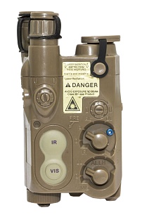 Кейс под аккумулятор AN/PEQ-16 Kingrin tan (ex1402t)