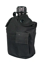 детальное фото Фляга Tactical Arms 1L с котелком, чёрный интернет-магазин "Планета страйкбола"