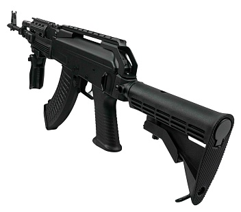 Автомат Cyma АК47 Tactical, тактический обвес (cm039c)