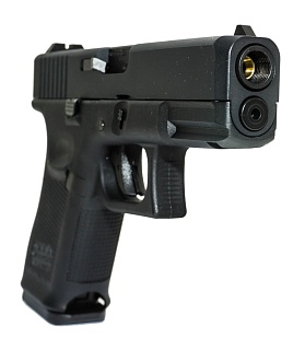 Пистолет WE Glock 19 Gen. 5, сменные накладки (we-g003vb-bk)