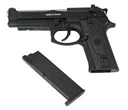 KJW Пистолет Beretta M9 IA, greengas, черный (ia.bk)