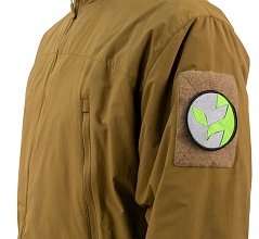 Нашивка Strike "Cyberpunk 2077. Корпорация Биотехника / Biotechnica" 70 мм