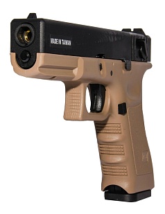 KJW Пистолет Glock 18, greengas, tan (kp-18-tan)