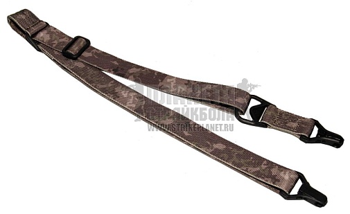 детальное фото Ремень двухточечный Kingrin MS3 A-TACS Camo (sl-02-at) интернет-магазин "Планета страйкбола"