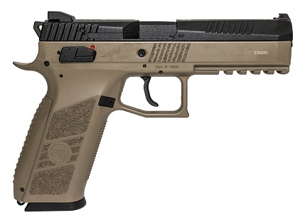 Пистолет KJW CZ P-09 Duty, tan, greengas (p-09-tan)