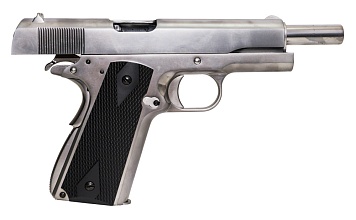 Пистолет WE Colt M1911 A1, хром (we-e006b-tac)