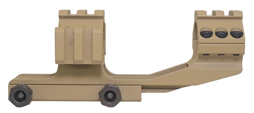 Крепление для оптики BigDragon 25.4mm One Piece Cantilever Scope Mount, tan (bd9019a)