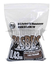 детальное фото для раздела Шары BLS 0.43г. 2300шт. серые (bls-1kg-p43) интернет-магазин "Планета страйкбола»