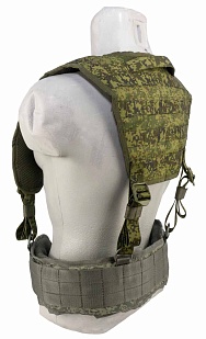 Плечевая система Strike молле цифра, стропа цифра