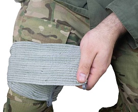 Индивидуальный перевязочный пакет (ИПП / Бандаж) Rhino Rescue израильский, 4 дюйма (CR-BD01A)