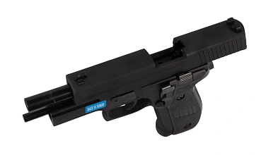 WE Пистолет Sig Sauer P226 Rail, greengas (we-f001a)