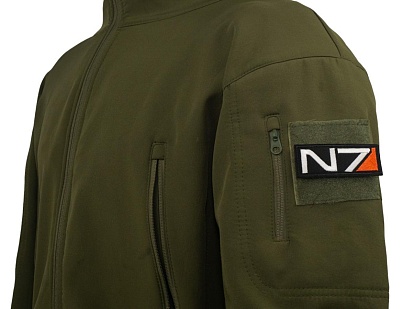 Нашивка Strike "N7" 80х30 мм