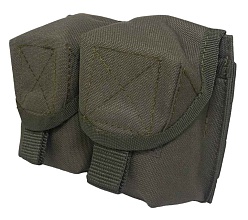 детальное фото Подсумок Strike под гранату двойной, олива кордура интернет-магазин "Планета страйкбола"