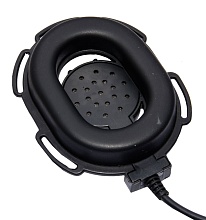 Гарнитура Kingrin Bowman двусторонняя черная (hd-04-iii-bk)