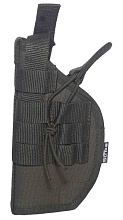 детальное фото Кобура для пистолета Strike левая, олива кордура интернет-магазин "Планета страйкбола"