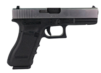 WE Пистолет Glock 17 gen.3, greengas, хром (WE-G001A-SV)