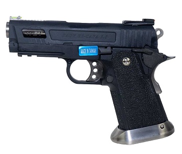 фото детально пистолет we пистолет hi-capa 3.8, черный (we-h007wet-1) интернет-магазин "Планета страйкбола"