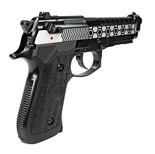 Пистолет WE M92-Hex Cut-2Tone-w/rail-AUTO (we-m014-2t)
