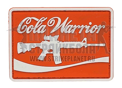 детальное фото Нашивка Zlo "Cola Warrior" интернет-магазин "Планета страйкбола"
